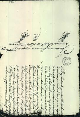 Documentos referentes à troca de ouro do quinto de Cuiabá