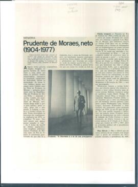 “Prudente de Moraes, neto (1904-1977)”