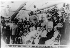 Exilados políticos a bordo do D. Pedro I