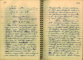 Carta de Manoel José Soares a João Pedro da Câmara