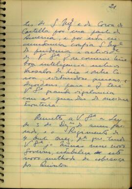 Carta de Diogo de Mendonça Corte Real a D. Antônio Rolim de Moura
