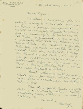 Carta de Rodrigo Mello Franco de Andrade a Sérgio Buarque de Holanda