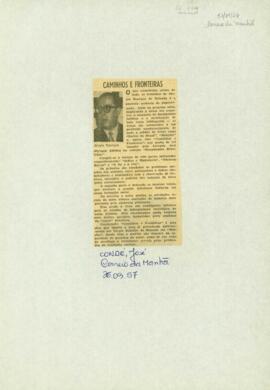 "Caminhos e Fronteiras"