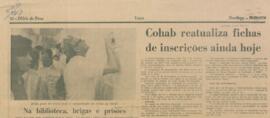 Cohab reatualiza fichas de inscrições ainda hoje